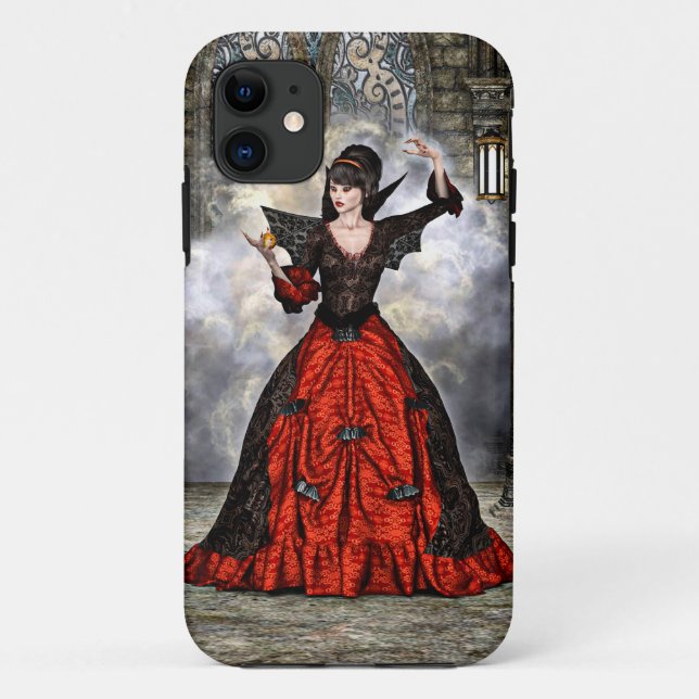 Lady Vamp Case-Mate iPhone Case (Back)