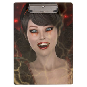 Lady Vamp Clipboard