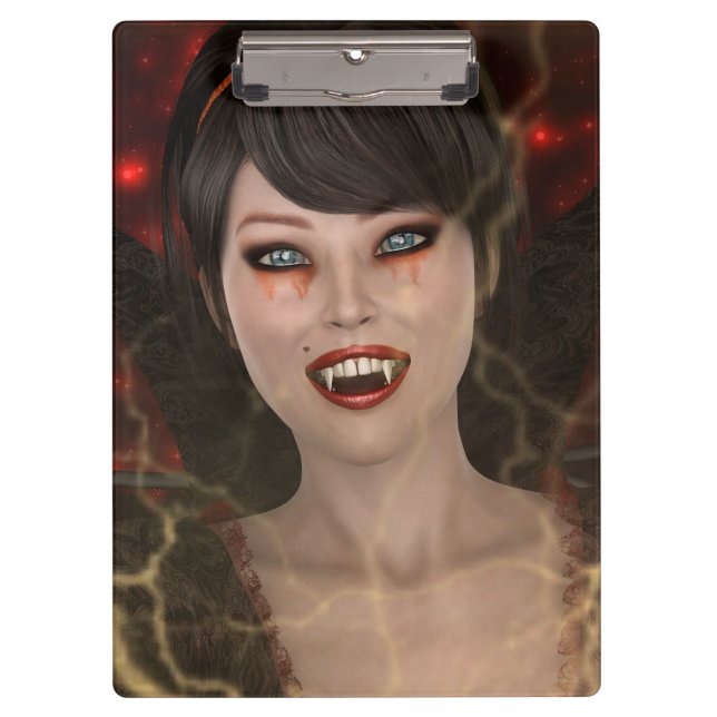 Lady Vamp Clipboard (Front)