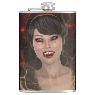 Lady Vamp Hip Flask