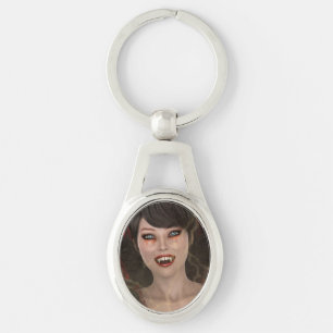 Lady Vamp Keychain