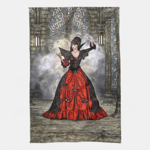 Lady Vamp Kitchen Towel