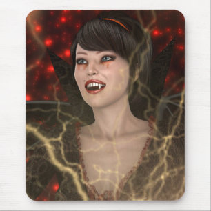 Lady Vamp Mouse Pad