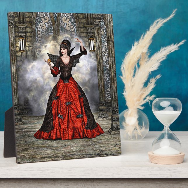 Lady Vamp Plaque (Side)