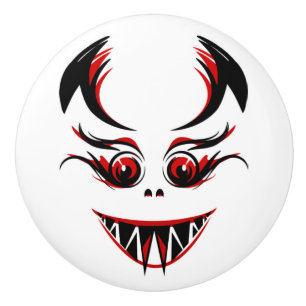LADY VAMPIRE CERAMIC KNOB