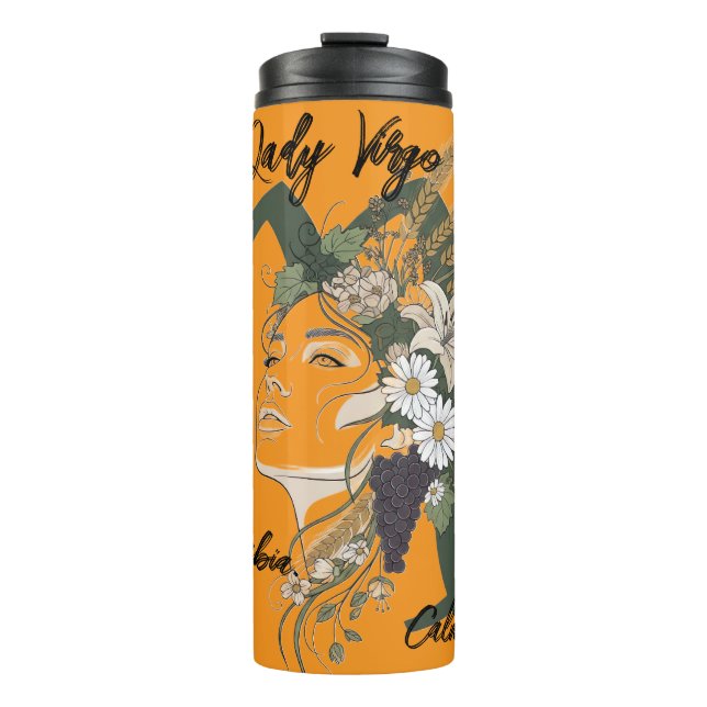 Lady Virgo Thermal Mug (Front)
