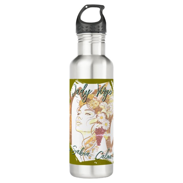 Lady Virgo Water Bottle (Front)