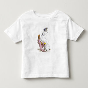Lady wearing a negligee, from 'Costume Parisien', Toddler T-shirt