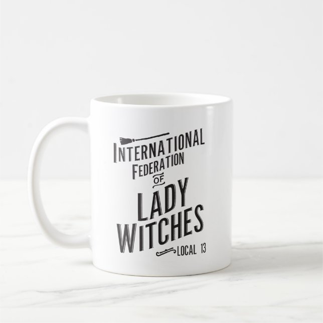 Lady Witches Halloween Mug (Left)