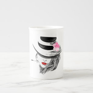 Lady with Hat Mug
