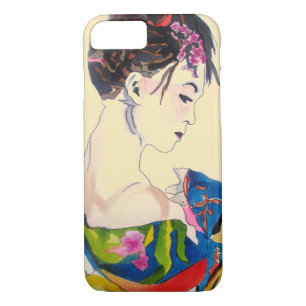Lady with kimono Case-Mate iPhone case