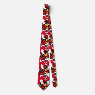 ladybird And Ladybug Family   Tie