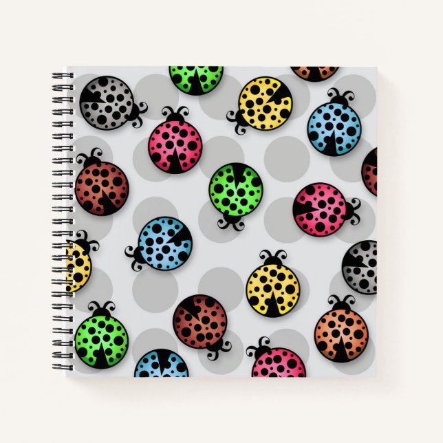 Ladybird bug notebook (Front)