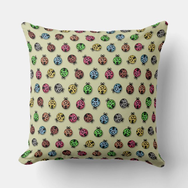 Ladybird Bug Pillow Series (Front)