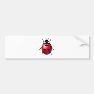 ladybird bumper sticker