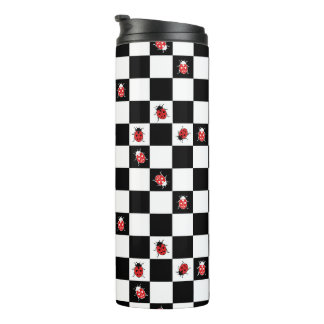 Ladybird chess thermal tumbler