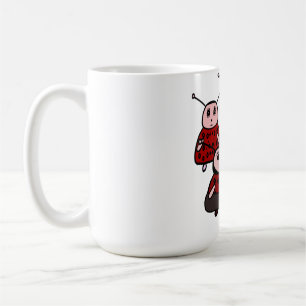 Ladybird Family Coffee Mug