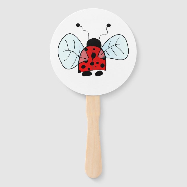 Ladybird Hand Fan (Front)