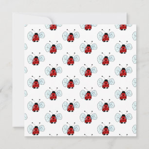 Ladybird Invitation