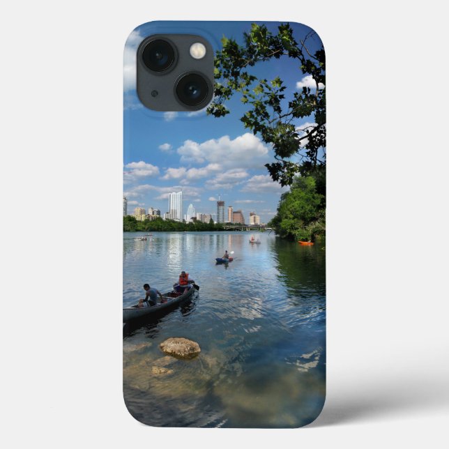Ladybird Lake / Austin Texas Skyline 3 Case-Mate iPhone Case (Back)