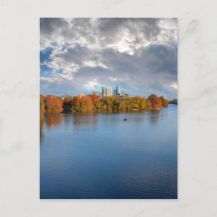 Ladybird Lake in the Fall - Austin, Texas Postcard
