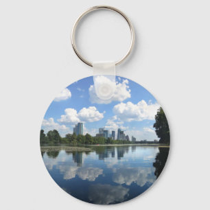 Ladybird Lake Kayak - Austin, Texas Keychain