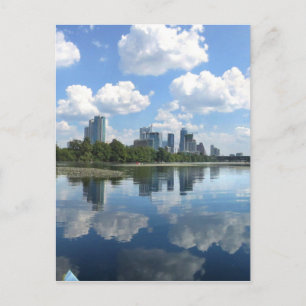 Ladybird Lake Kayak - Austin, Texas Postcard