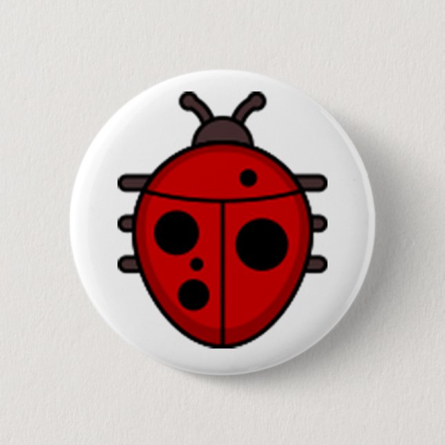 Ladybird Standard Round Button (Front)