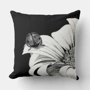 Ladybird Throw Pillow