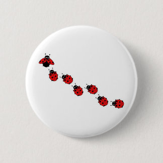 LADYBUG 2 INCH ROUND BUTTON