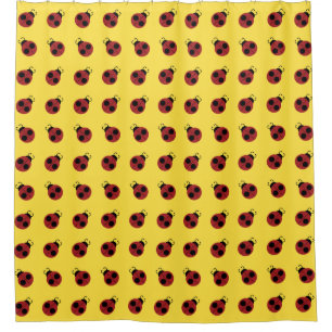 Ladybug 60s retro cool red yellow