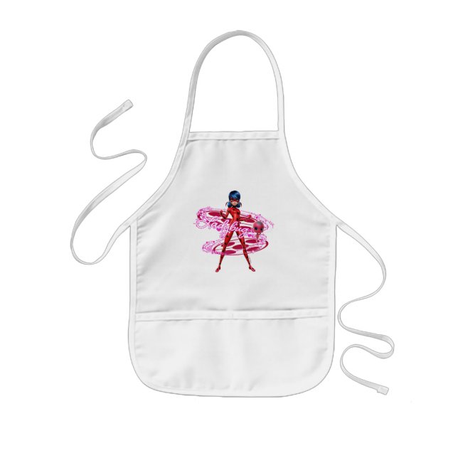 Ladybug and Tikki Graphic Kids Apron (Front)