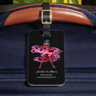 Ladybug and Tikki Graphic Luggage Tag
