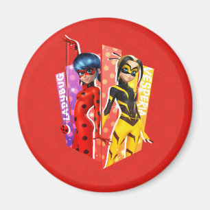 Ladybug and Vesperia Graphic Magnet