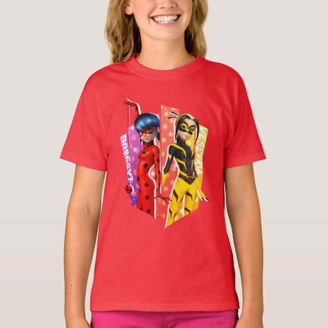 Ladybug and Vesperia Graphic T-Shirt (Front)