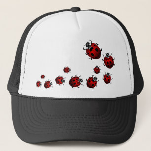 Ladybug Art Caps Hats Ladybug Wildlife Art Hat