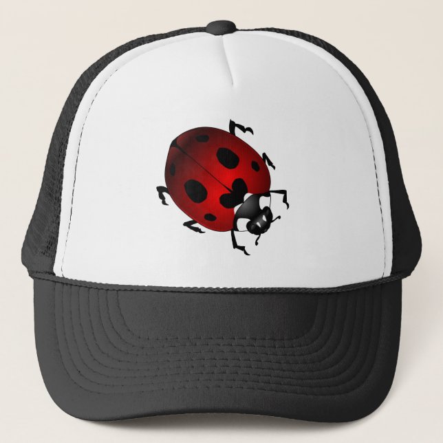 Ladybug  Art Caps Hats Ladybug Wildlife Art Hat (Front)