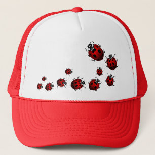 Ladybug Art Caps Hats Ladybug Wildlife Art Hat