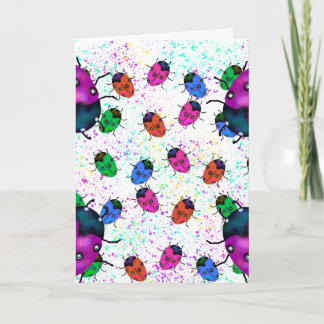 LADYBUG ART CARD