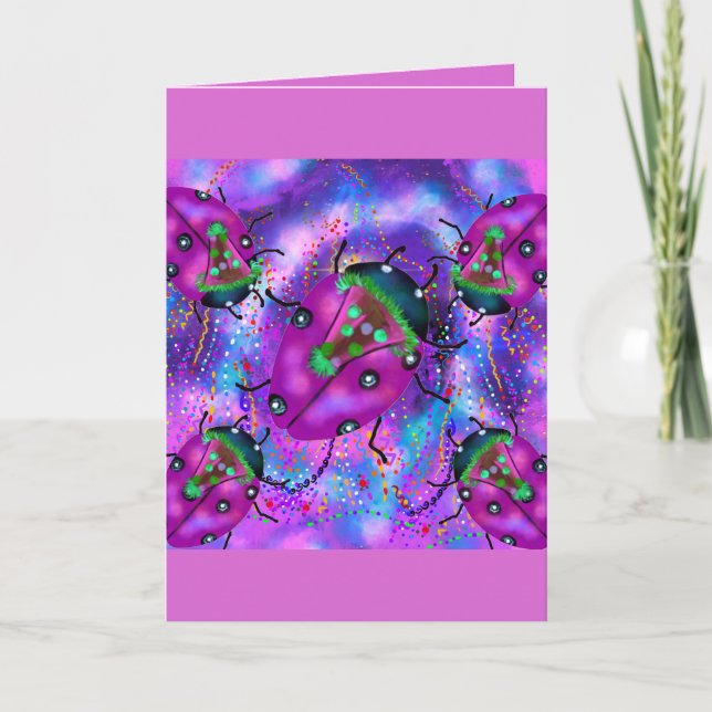 LADYBUG ART CARD (Front)