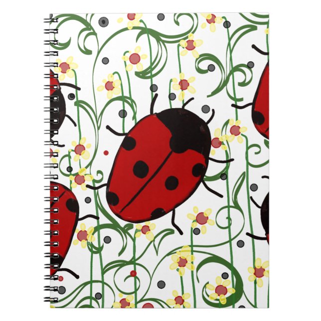 Ladybug Art Notebook (Front)