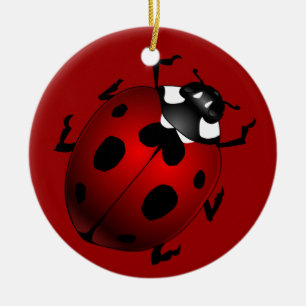 Ladybug Art Ornament Bug Keepsake Ladybug Gifts