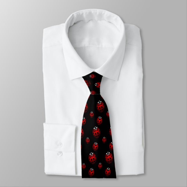 Ladybug Art Ties Bug Keepsake Ladybug Gifts (Tied)