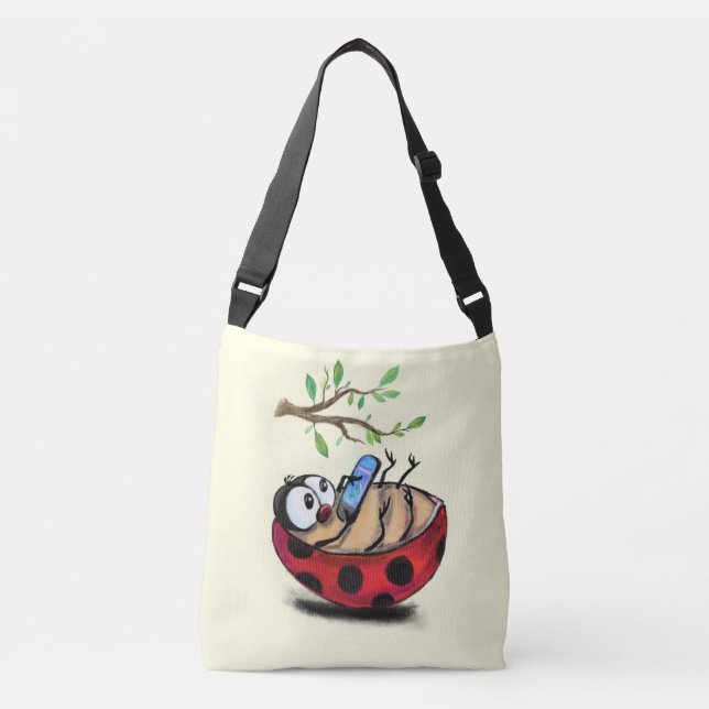 Ladybug avec sac de carrossage téléphonique (Devant)