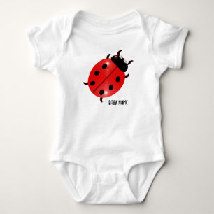 ladybug baby bodysuit