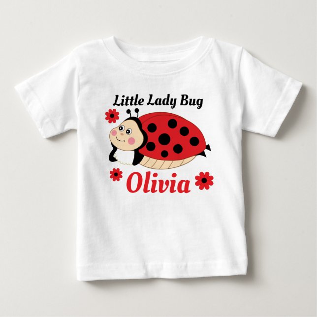 Ladybug Baby Customized T-Shirt (Front)
