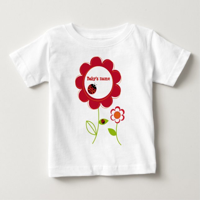 Ladybug baby t-shirt (Front)