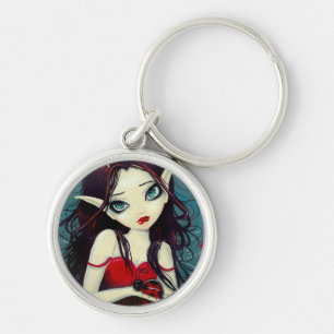 Ladybug Big-Eye Fairy Art Keychain