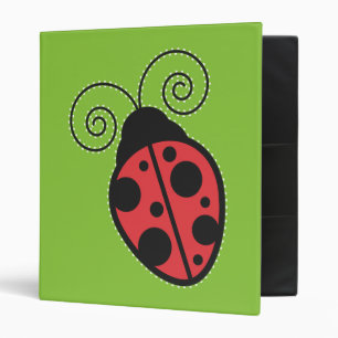 Ladybug Binder