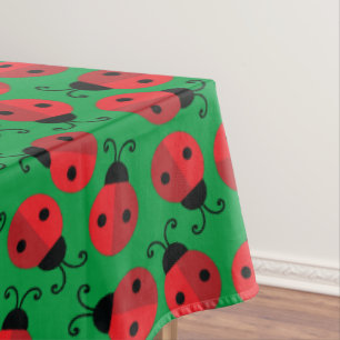 Ladybug Birthday Party Tablecloth